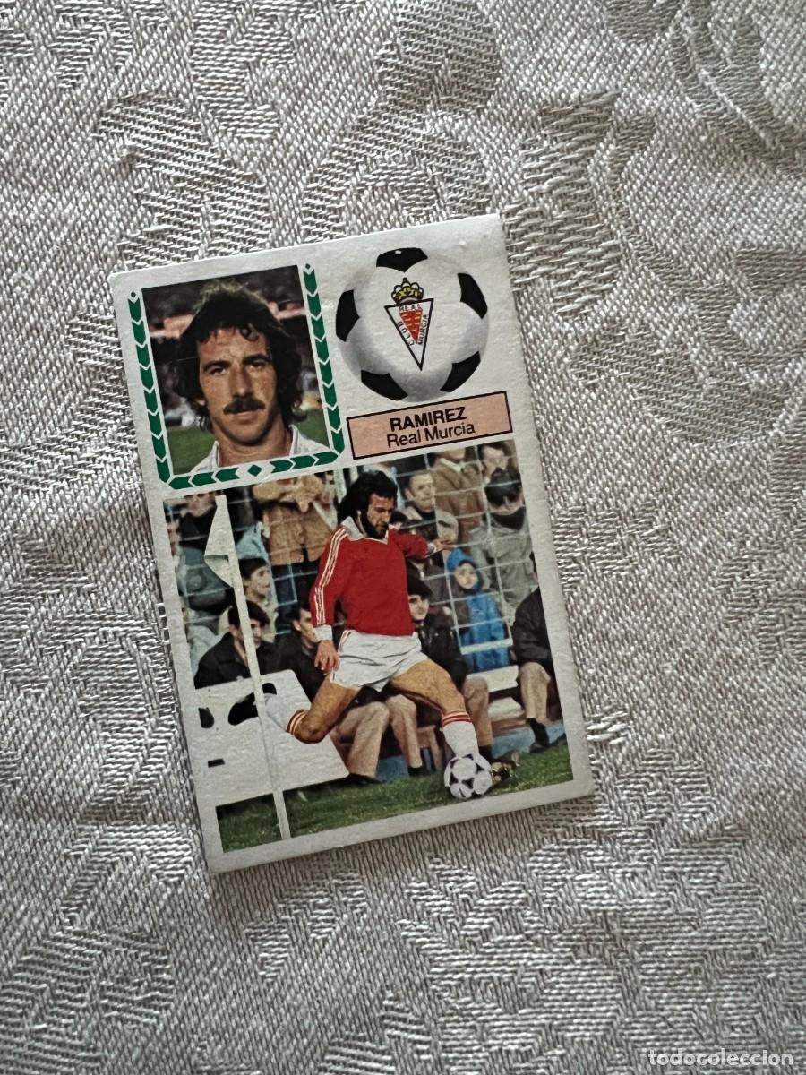 Cromos de F&uacute;tbol: RAMIREZ REAL MURCIA FICHAJE 37 ESTE LIGA FUTBOL 83 84