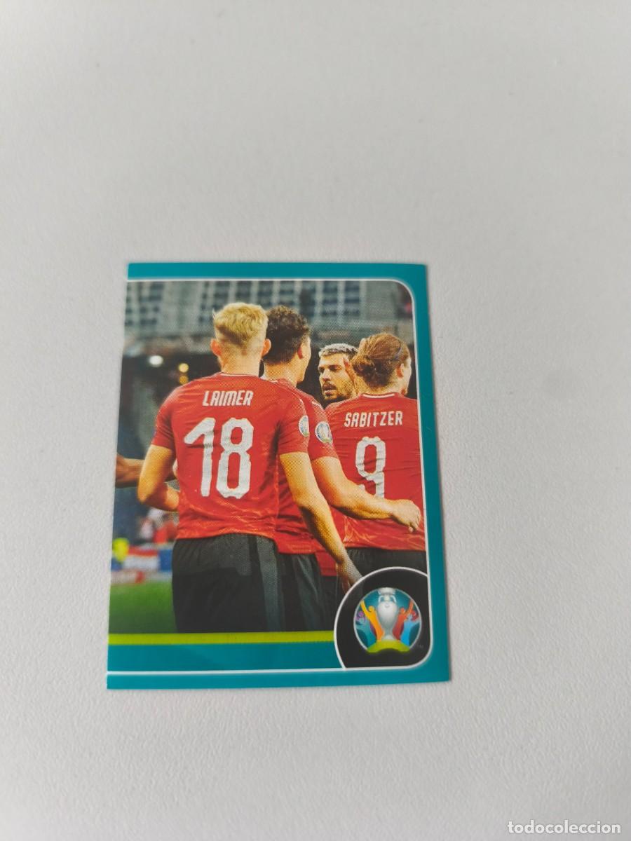 Cromos de F&uacute;tbol: UEFA EURO 2020 PREVIEW EUROCOPA PANINI AUT 5 EQUIPO AUSTRIA CRM2