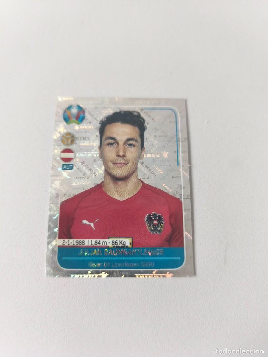 Cromos de F&uacute;tbol: UEFA EURO 2020 PREVIEW EUROCOPA PANINI JULIAN BAUMGARTLINGER AUT 6 AUSTRIA CRM2