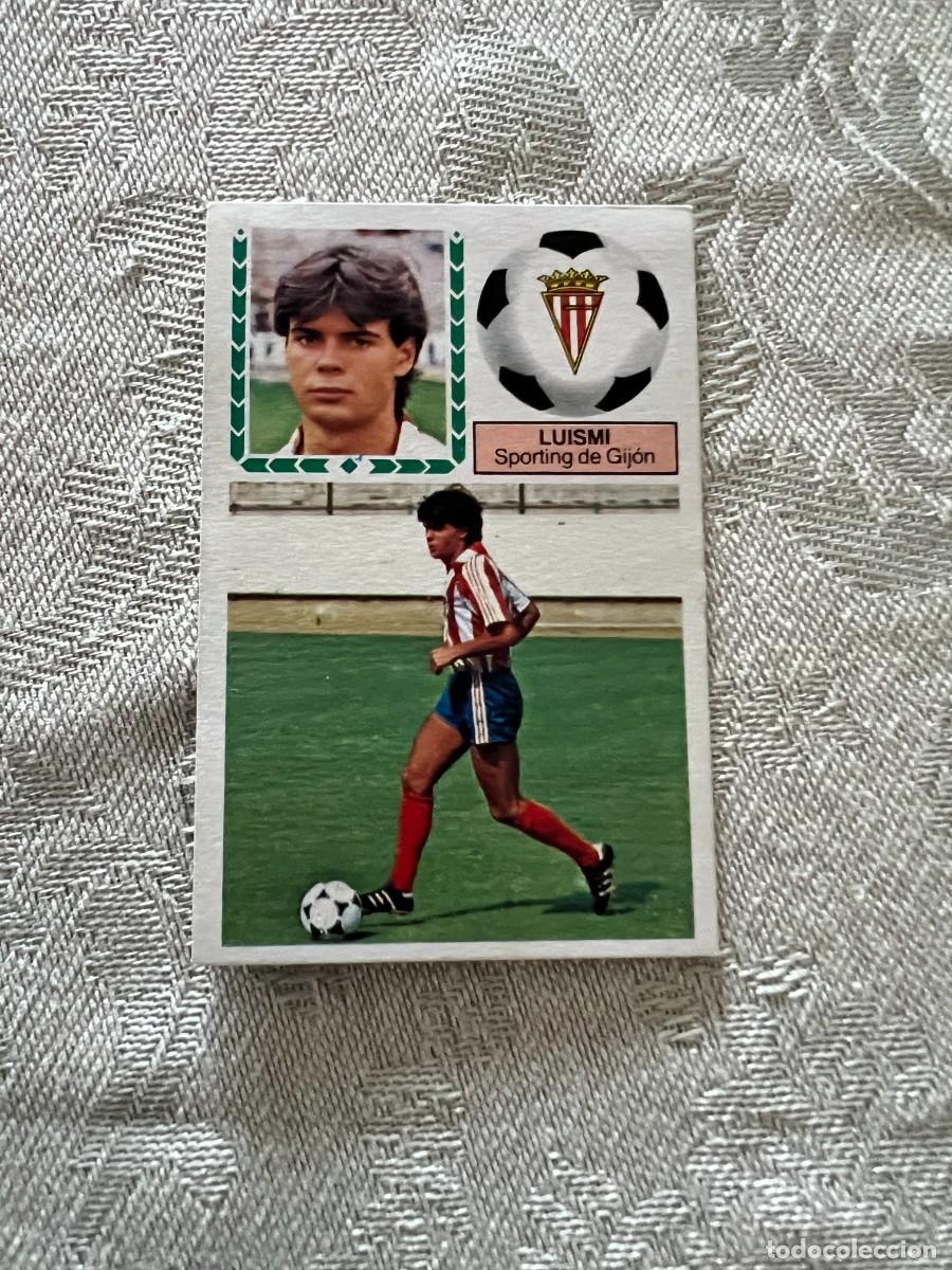 Fu&szlig;ball-Sticker: LUISMI SPORTING DE GIJON FICHAJE 35 ESTE LIGA FUTBOL 83 84