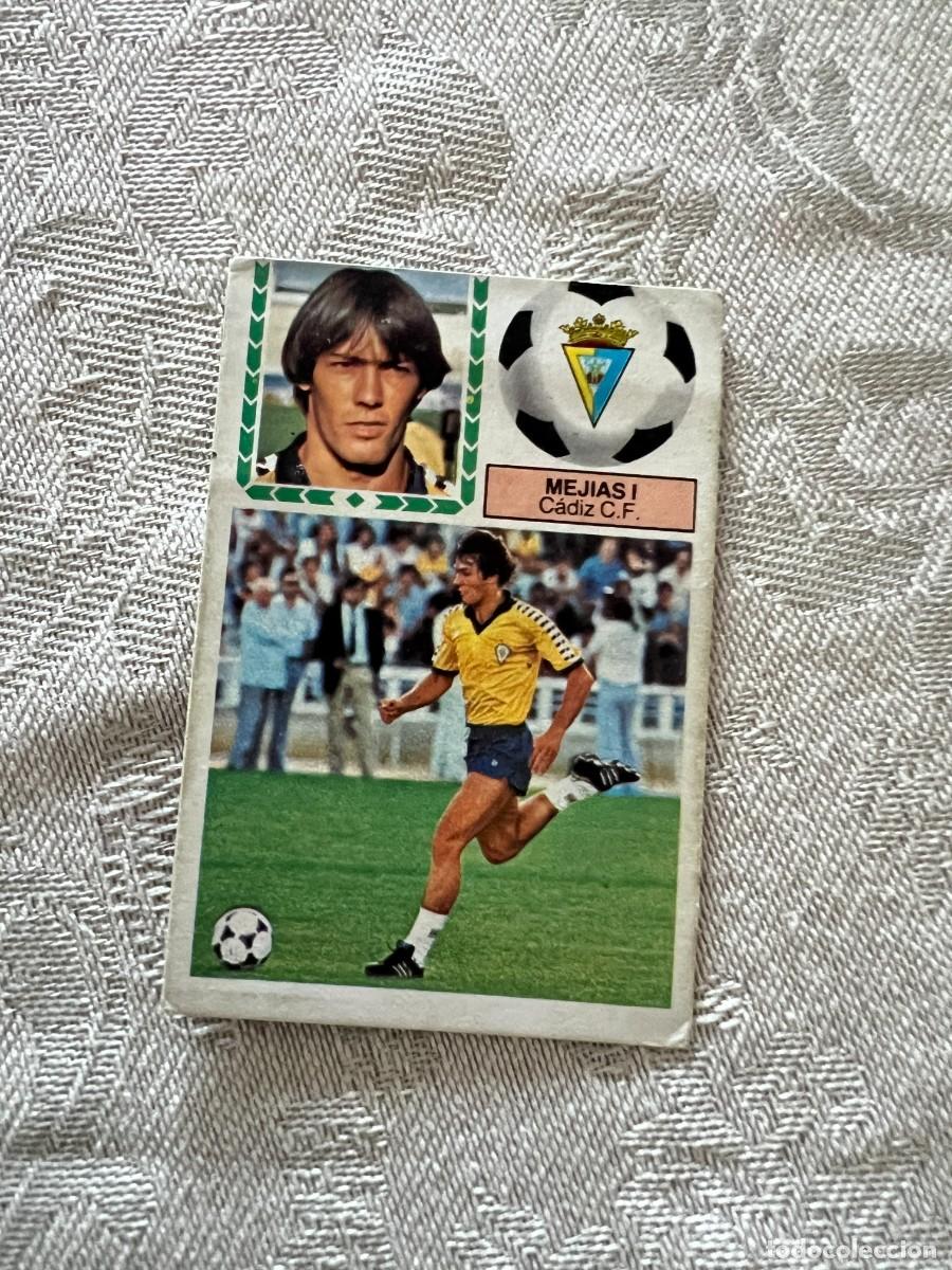 Cromos de F&uacute;tbol: MEJIAS I CADIZ C. F. LIGA ESTE LIGA FUTBOL 83 84