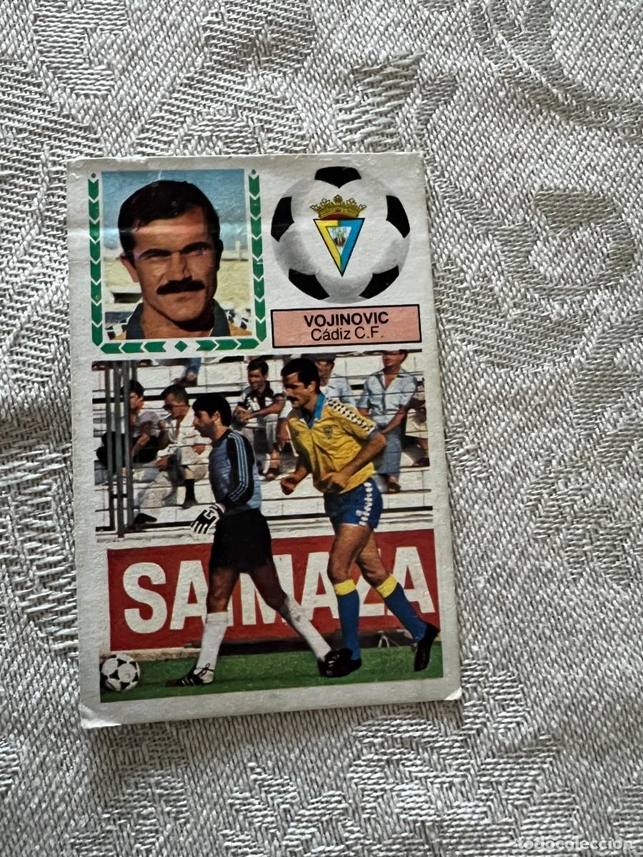 Cromos de F&uacute;tbol: VOJINOVIC CADIZ C. F. LIGA ESTE 1983 1984 83 84