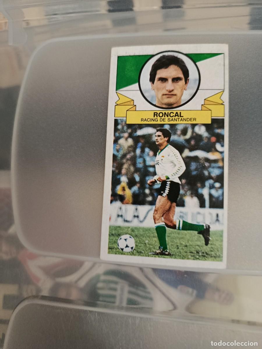 Cromos de F&uacute;tbol: Cromo liga este 85/86. Roncal. Racing.