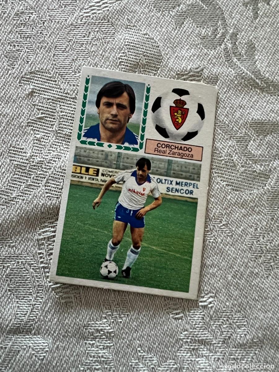 Cromos de F&uacute;tbol: CORCHADO REAL ZARAGOZA FICHAJE 42 LIGA ESTE 1983 1984 83 84