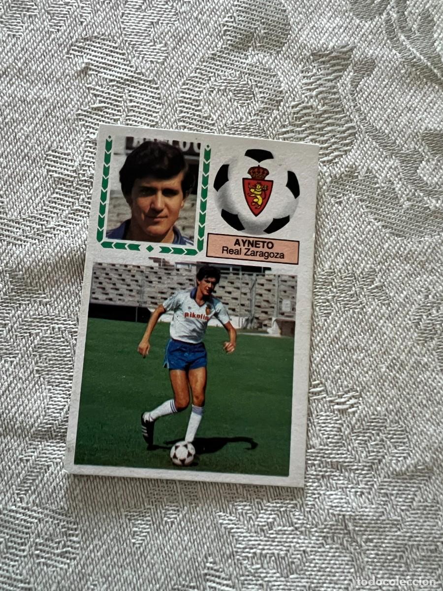 Cromos de F&uacute;tbol: AYNETO REAL ZARAGOZA COLOCA LIGA ESTE 1983 1984 83 84