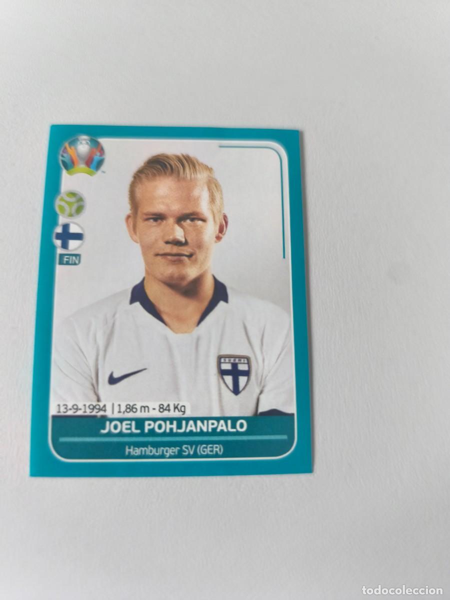Cromos de F&uacute;tbol: UEFA EURO 2020 PREVIEW EUROCOPA PANINI JOEL POHJANPALO 28 FIN FINDLANDIA CRM2
