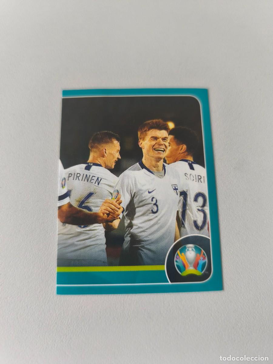 Cromos de F&uacute;tbol: UEFA EURO 2020 PREVIEW EUROCOPA PANINI EQUIPO 5 FIN FINDLANDIA CRM2
