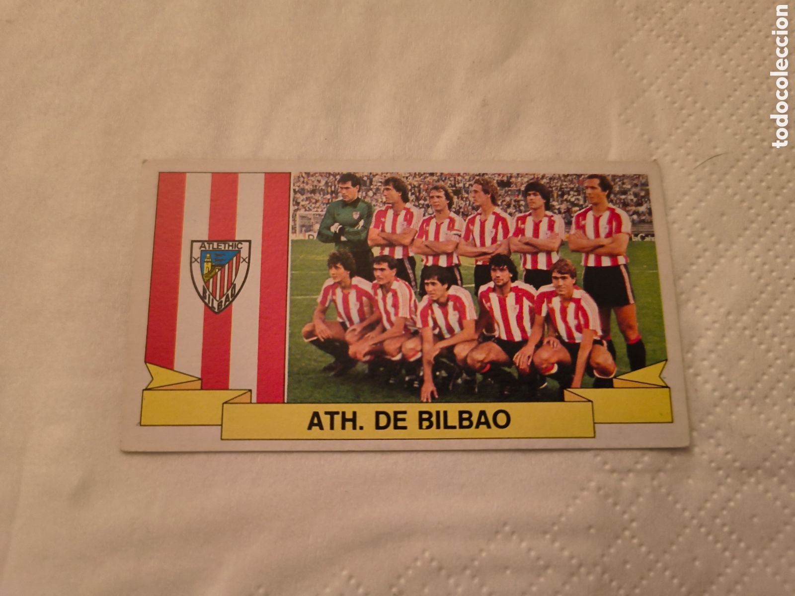 Cromos de F&uacute;tbol: LIGA 85 86 1985 1986 ESTE, EQUIPO,ALINEACIONES, AT BILBAO