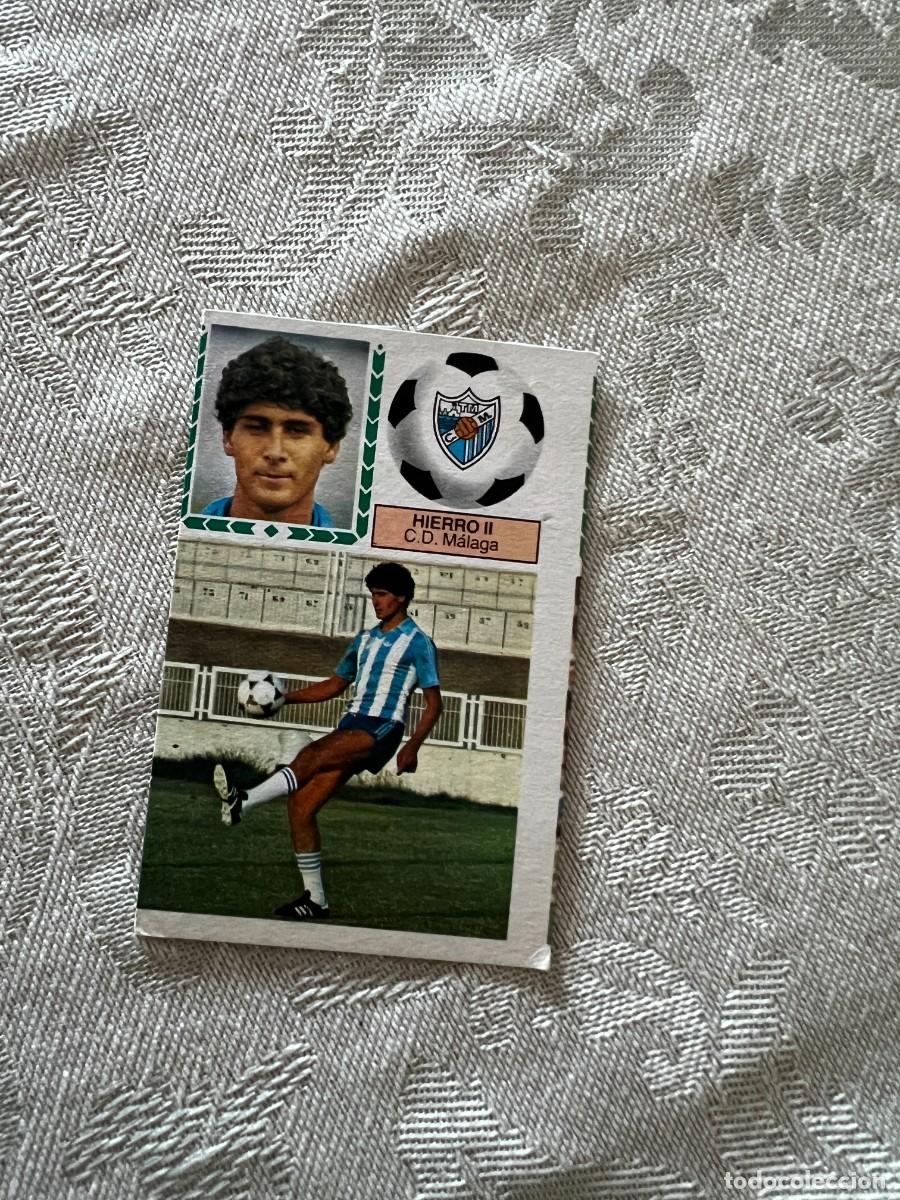 Cromos de F&uacute;tbol: HIERRO II MALAGA COLOCA LIGA ESTE 1983-84 EDICIONES ESTE 83-84