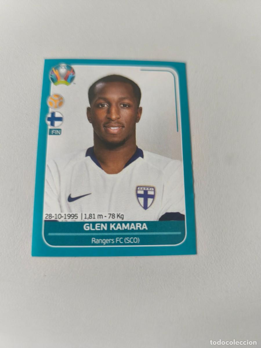 Cromos de F&uacute;tbol: UEFA EURO 2020 PREVIEW EUROCOPA PANINI GLEN KAMARA 20 FIN FINDLANDIA CRM2