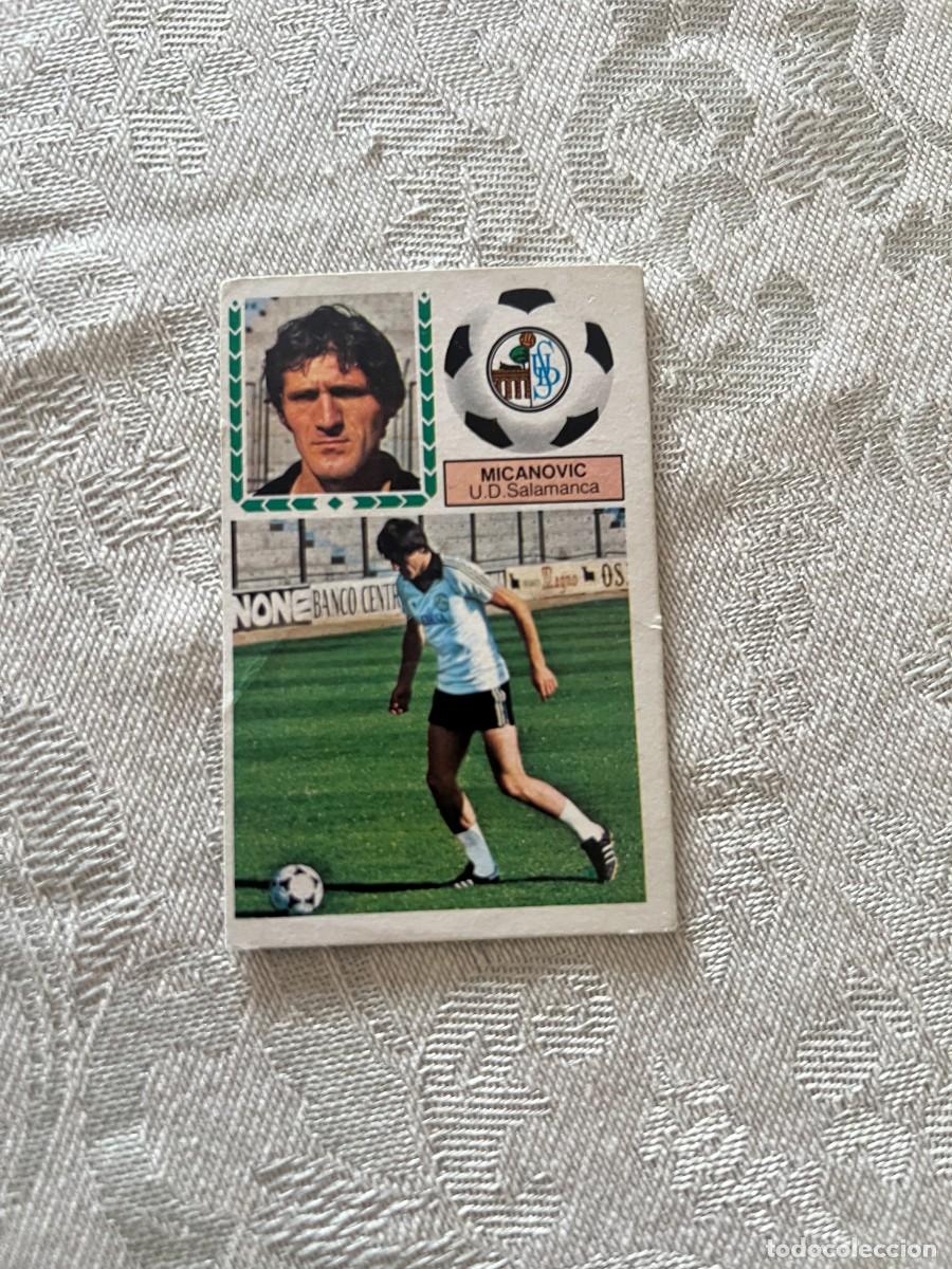 Cromos de F&uacute;tbol: MICANOVIC U. D. SALAMANCA FICHAJE 30 EDICIONES ESTE 83-84