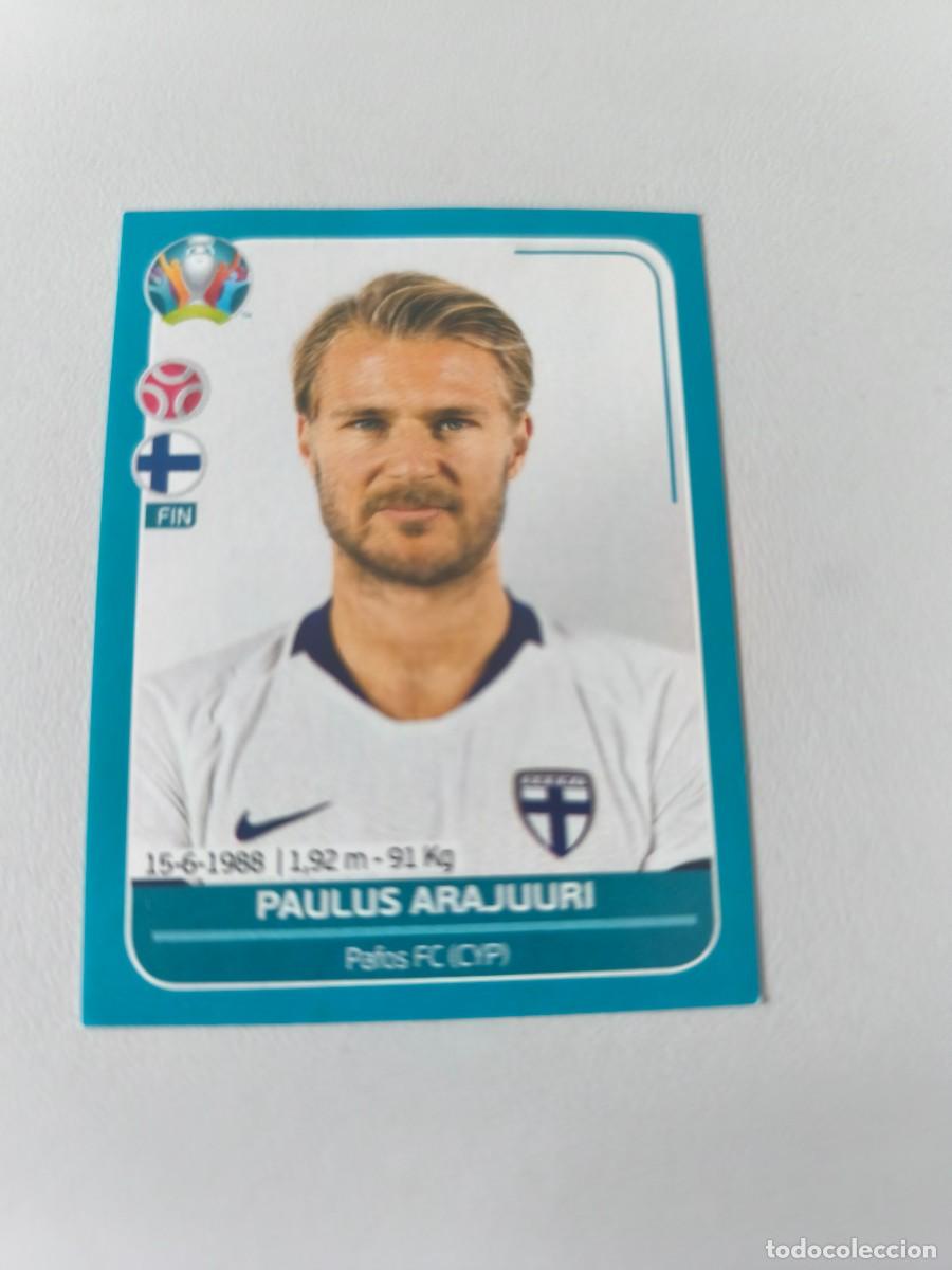 Cromos de F&uacute;tbol: UEFA EURO 2020 PREVIEW EUROCOPA PANINI PAULUS ARAJUURI 13 FIN FINDLANDIA CRM2