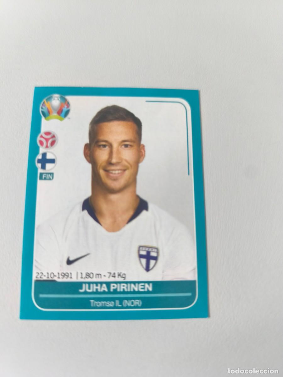 Cromos de F&uacute;tbol: UEFA EURO 2020 PREVIEW EUROCOPA PANINI JUHA PIRINEN 10 FIN FINDLANDIA CRM2