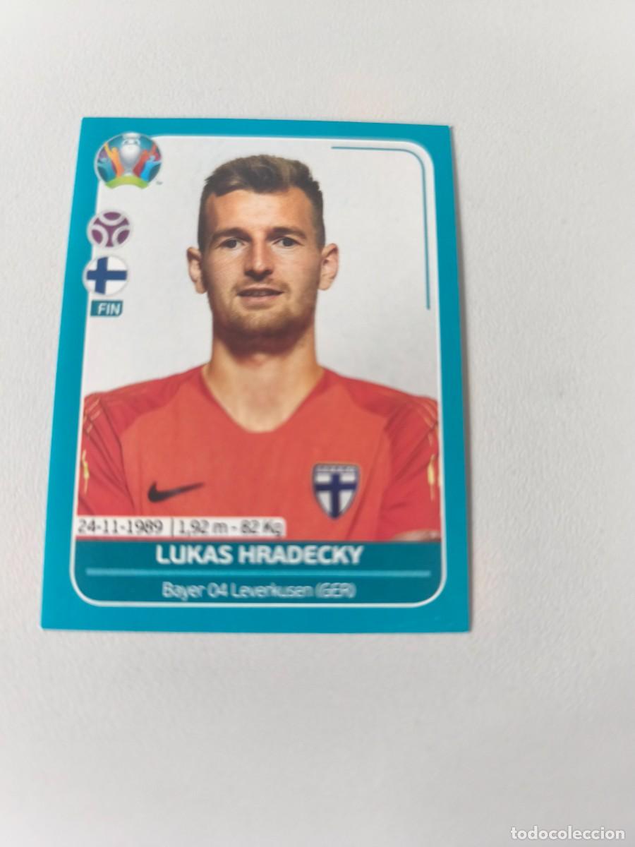 Cromos de F&uacute;tbol: UEFA EURO 2020 PREVIEW EUROCOPA PANINI LUKAS HRADECKY 7 FIN FINDLANDIA CRM2