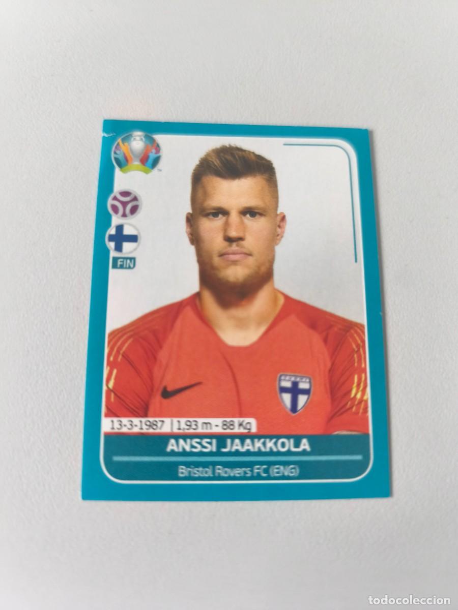 Cromos de F&uacute;tbol: UEFA EURO 2020 PREVIEW EUROCOPA PANINI ANSSI JAAKKOLA 9 FIN FINDLANDIA CRM2