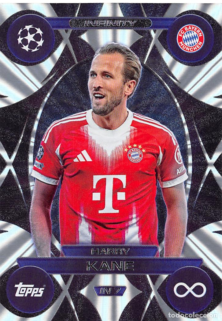 Cromos de F&uacute;tbol: TOPPS MATCH ATTAX CHAMPIONS 25/26 2025/2026 #IN7 HARRY KANE (FC BAYERN MUNCHEN) INFINITY