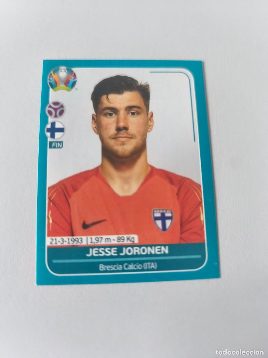 Cromos de F&uacute;tbol: UEFA EURO 2020 PREVIEW EUROCOPA PANINI JESSE JORONEN 8 FIN FINDLANDIA CRM2