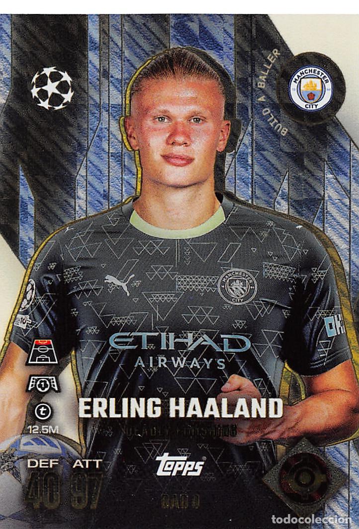 Cromos de F&uacute;tbol: TOPPS MATCH ATTAX CHAMPIONS 25/26 2025/2026 #BAB9 HAALAND (MANCHESTER CITY) DEADLY FINISHING