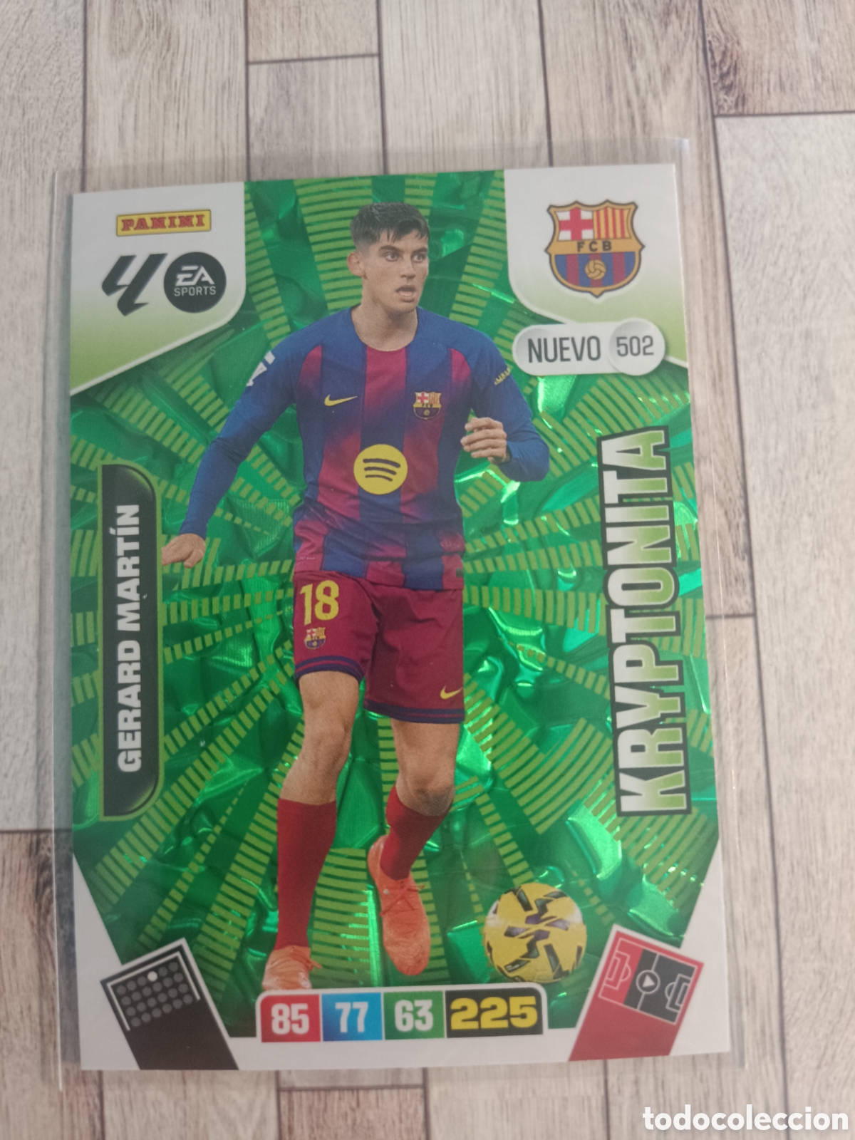 Cromos de F&uacute;tbol: 502 GERARD MARTIN NUEVO KRYPTONITA ADRENALYN XL LIGA 2025 2026 PANINI 25 26
