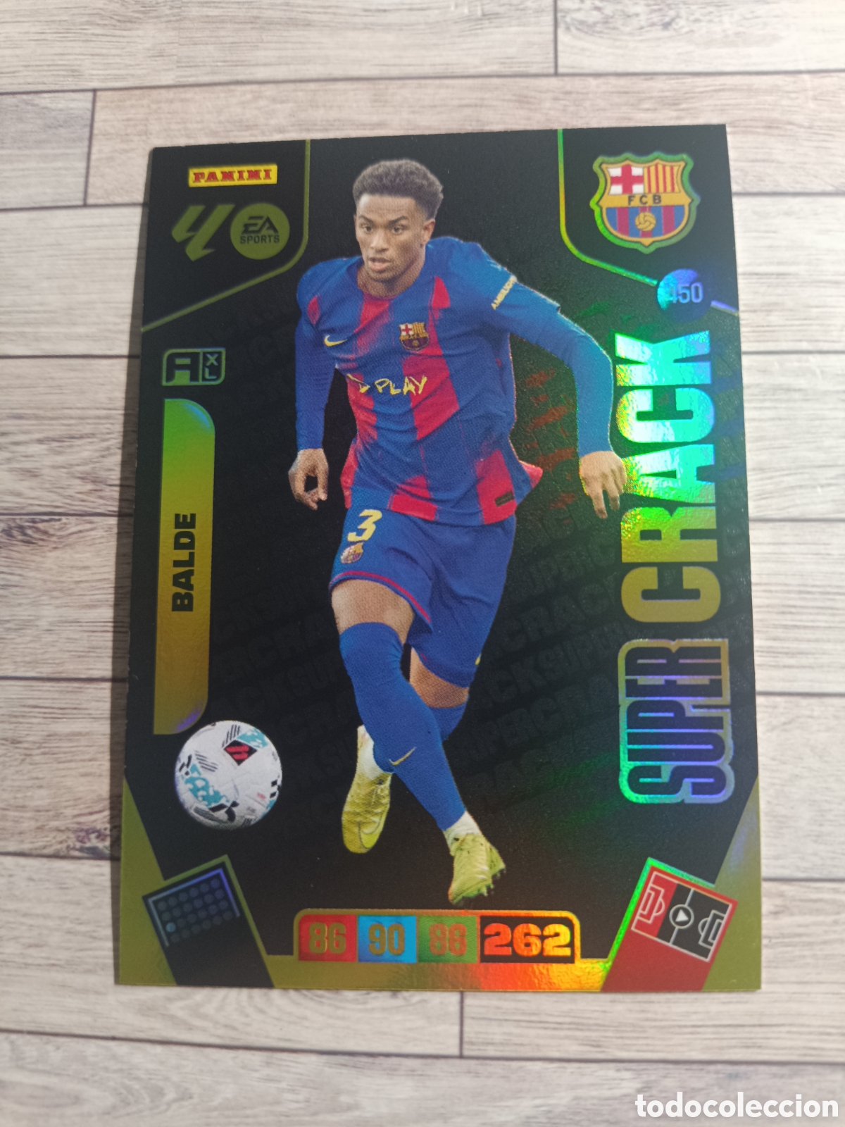 Cromos de F&uacute;tbol: 450 BALDE BARCELONA SUPERCRACK SUPER CRACK ADRENALYN XL LIGA 2025 2026 PANINI 25 26