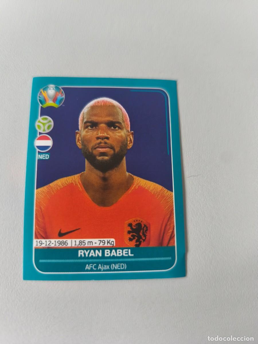 Cromos de F&uacute;tbol: UEFA EURO 2020 PREVIEW EUROCOPA PANINI RYAN BABEL 24 NED CRM2