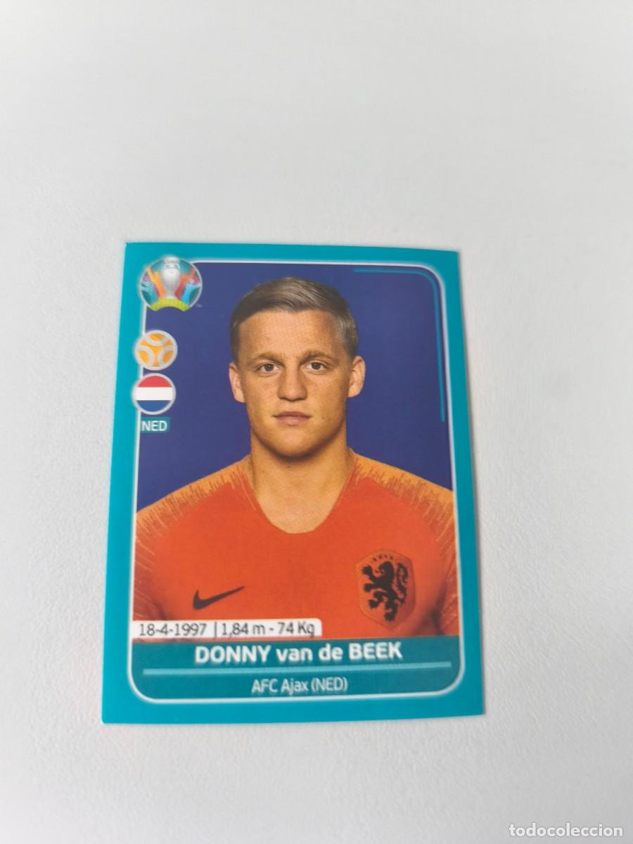 Cromos de F&uacute;tbol: UEFA EURO 2020 PREVIEW EUROCOPA PANINI DONNY VAN DE BEEK 19 NED CRM2