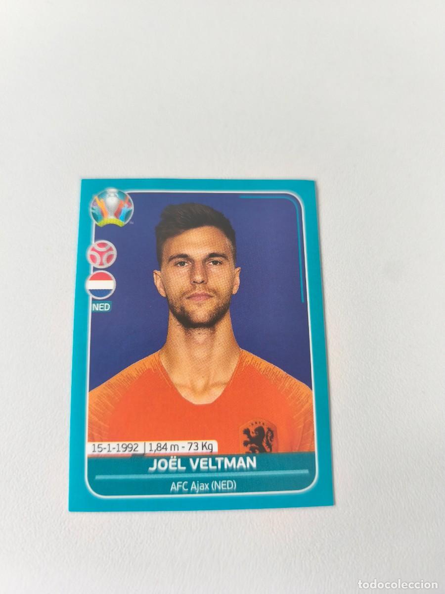 Cromos de F&uacute;tbol: UEFA EURO 2020 PREVIEW EUROCOPA PANINI JOEL VELTMAN 15 NED CRM2