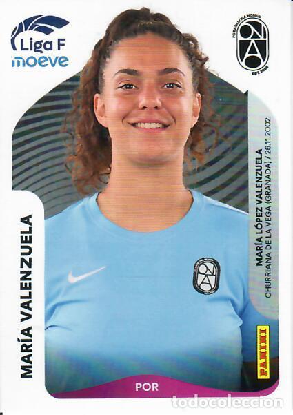 Cromos de Futebol: CROMO PANINI LIGA FEMENINA F 2025-26 (25 - 26) - N&ordm; 65 - MAR&Iacute;A VALENZUELA - BADALONA