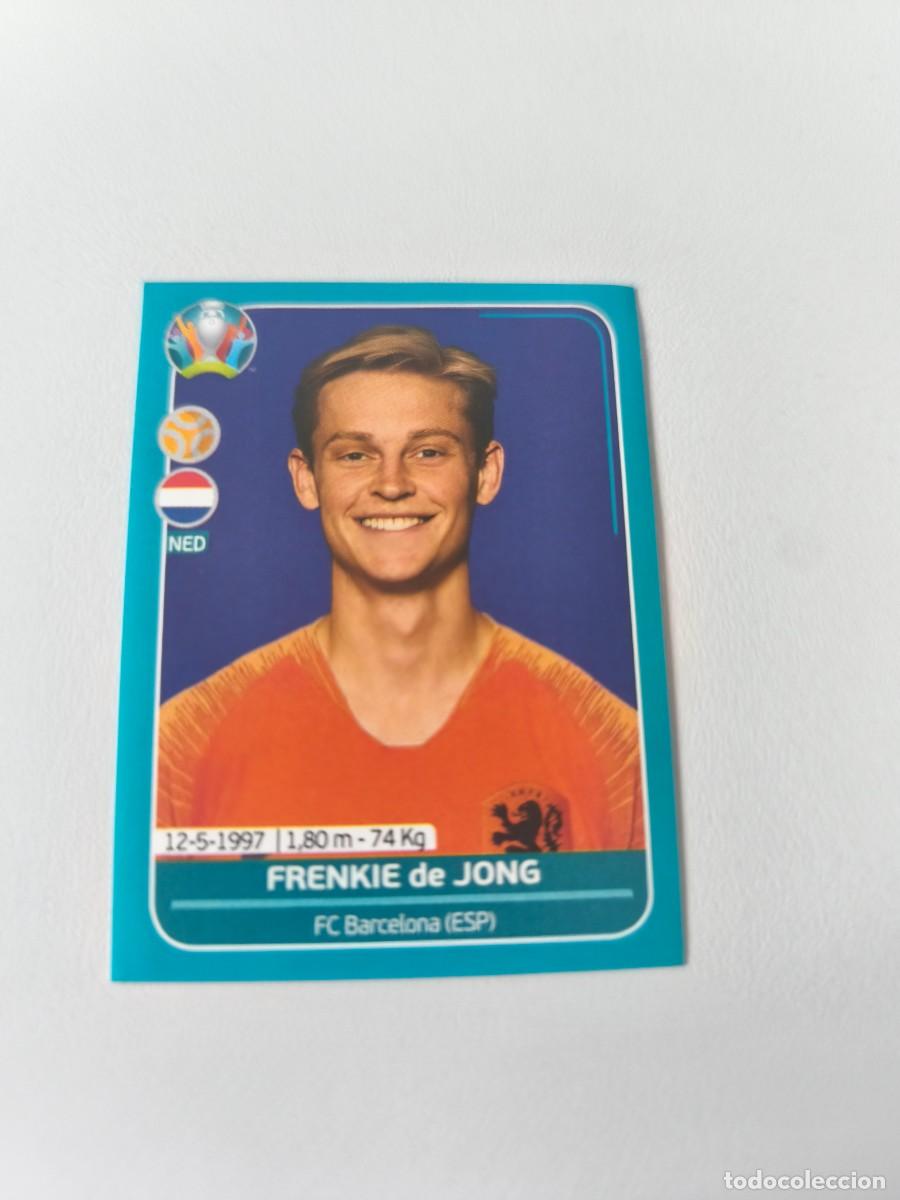Cromos de Futebol: UEFA EURO 2020 PREVIEW EUROCOPA PANINI FRENKIE DE JONG 16 NED CRM2