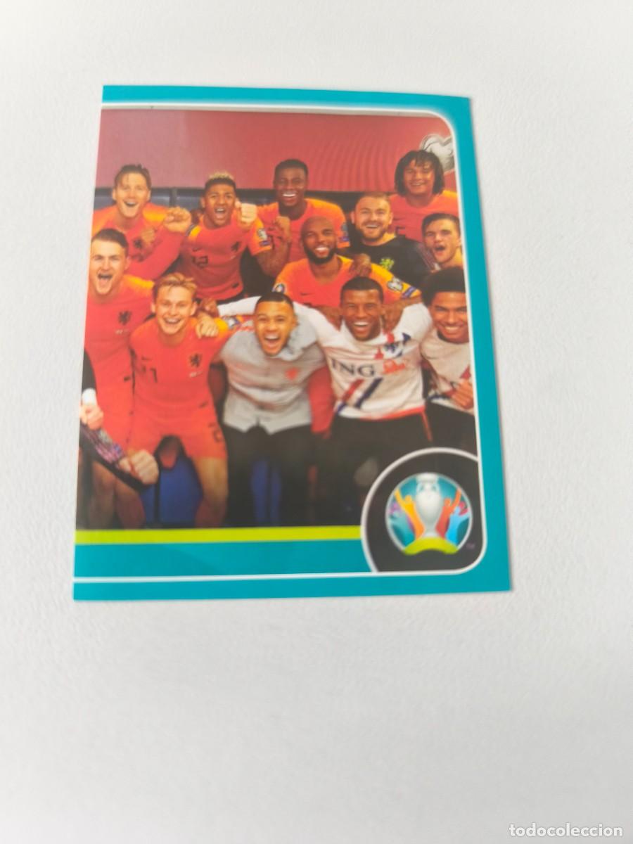 Cromos de F&uacute;tbol: UEFA EURO 2020 PREVIEW EUROCOPA PANINI EQUIPO 5 NED CRM2