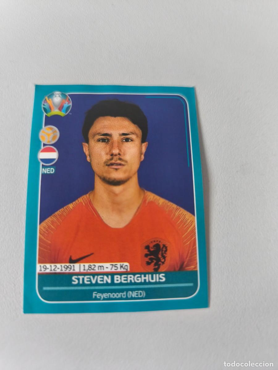 Cromos de F&uacute;tbol: UEFA EURO 2020 PREVIEW EUROCOPA PANINI STEVEN BERGHUIS 22 NED CRM2