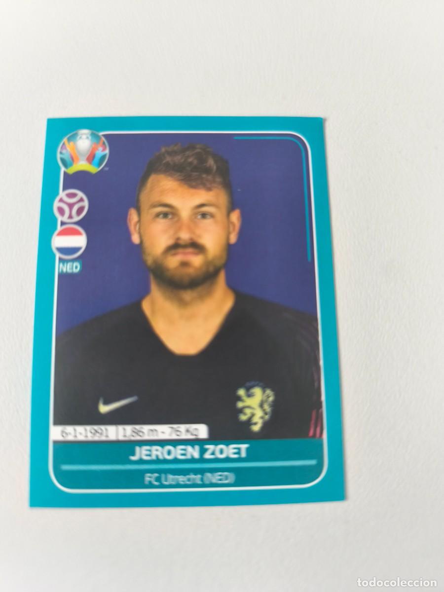 Cromos de F&uacute;tbol: UEFA EURO 2020 PREVIEW EUROCOPA PANINI JERON ZOET 8 NED CRM2