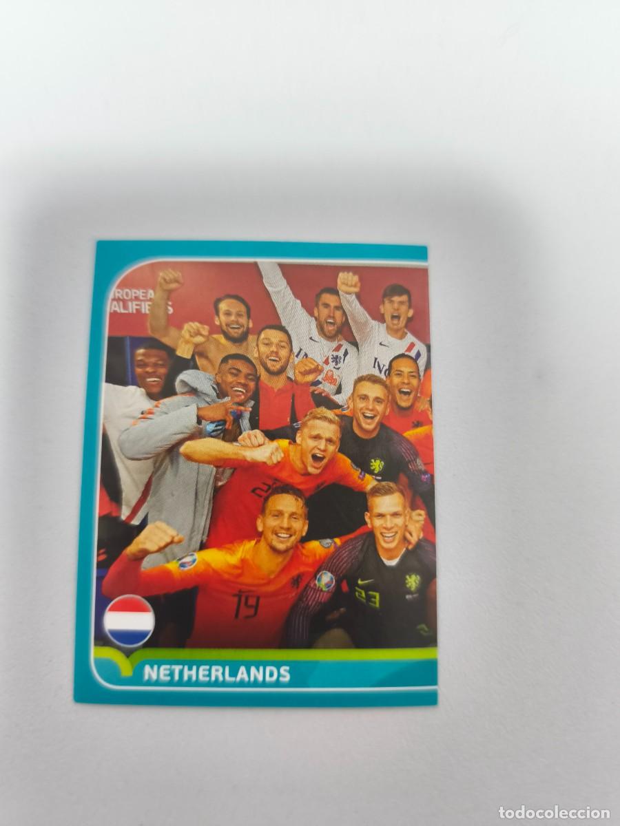 Cromos de F&uacute;tbol: UEFA EURO 2020 PREVIEW EUROCOPA PANINI EQUIPO 4 NED CRM2