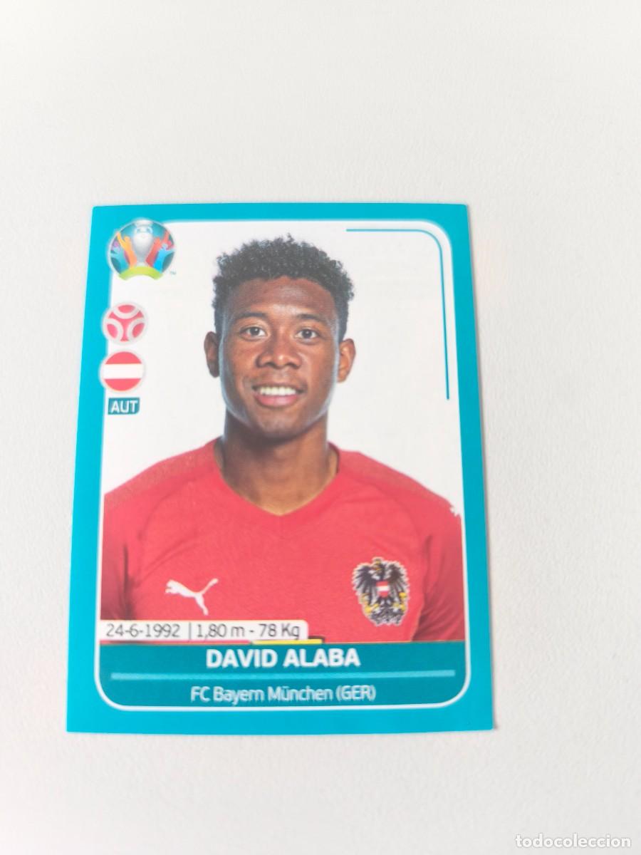 Cromos de F&uacute;tbol: UEFA EURO 2020 PREVIEW EUROCOPA PANINI DAVID ALABA 10 AUT CRM2