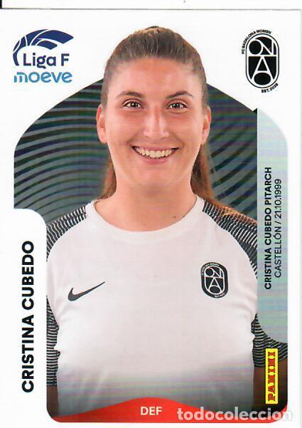 Cromos de F&uacute;tbol: CROMO PANINI LIGA FEMENINA F 2025-26 (25 - 26) - N&ordm; 68 - CRISTINA CUBEDO - BADALONA