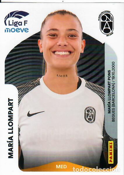 Cromos de F&uacute;tbol: CROMO PANINI LIGA FEMENINA F 2025-26 (25 - 26) - N&ordm; 77 - MAR&Iacute;A LLOMPART - BADALONA