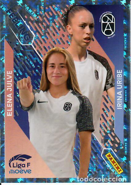 Cromos de F&uacute;tbol: CROMO PANINI LIGA FEMENINA F 2025-26 (25 - 26) FEELING N&ordm; 365 - ELENA JULVE, IRINA URIBE - BADALONA