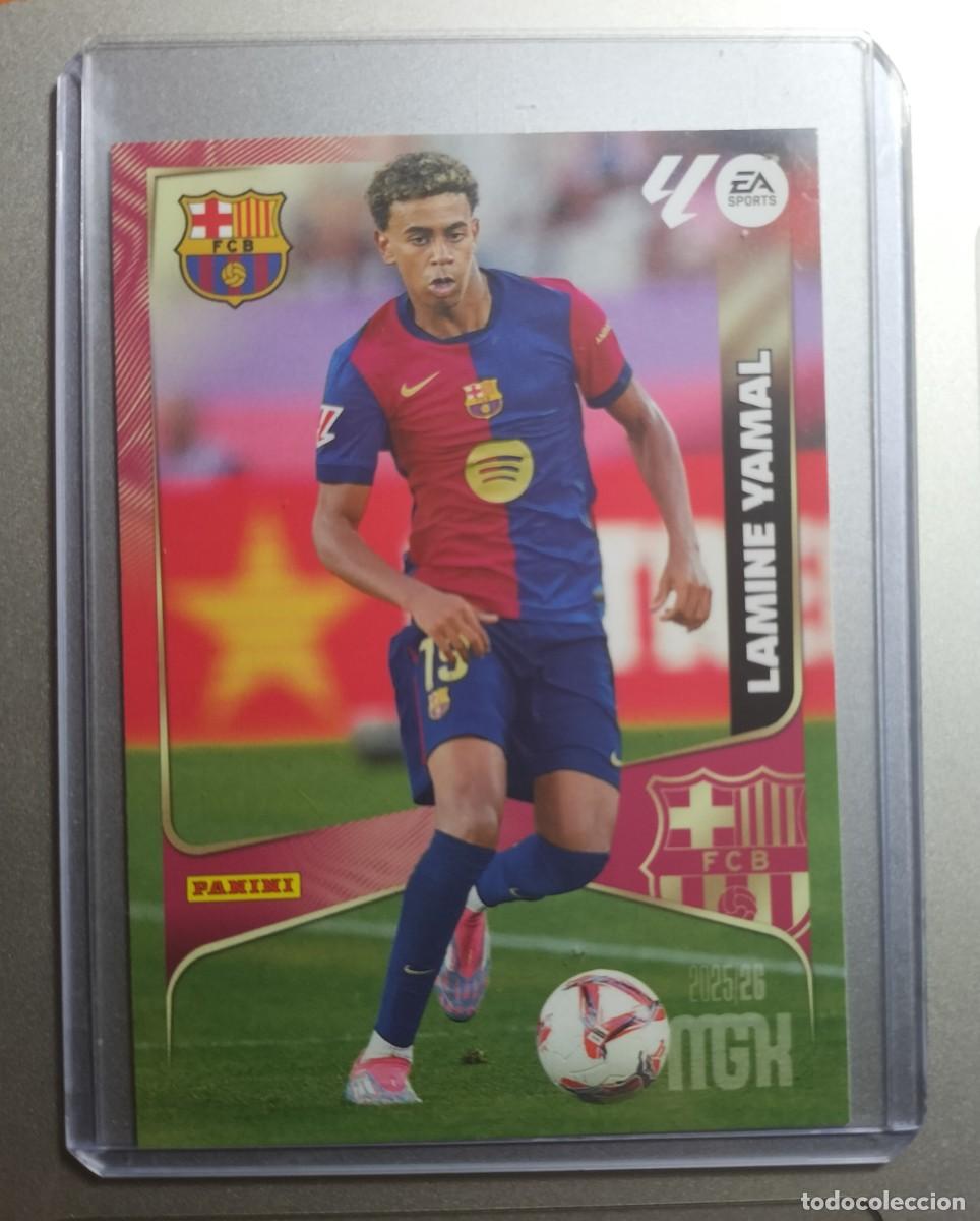 Cromos de F&uacute;tbol: LAMINE YAMAL,FC BARCELONA, COLECCI&Oacute;N MEGACRAKS LA LIGA 2025/26,PANINI N&ordm; 88