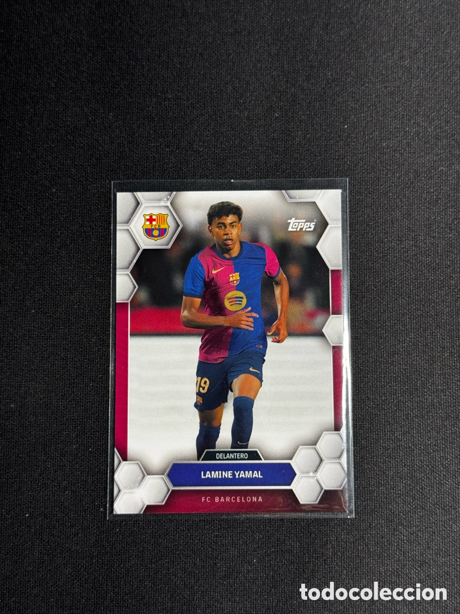 Cromos de F&uacute;tbol: Lamine Yamal Fan Set FC Barcelona 2024-2025 Topps