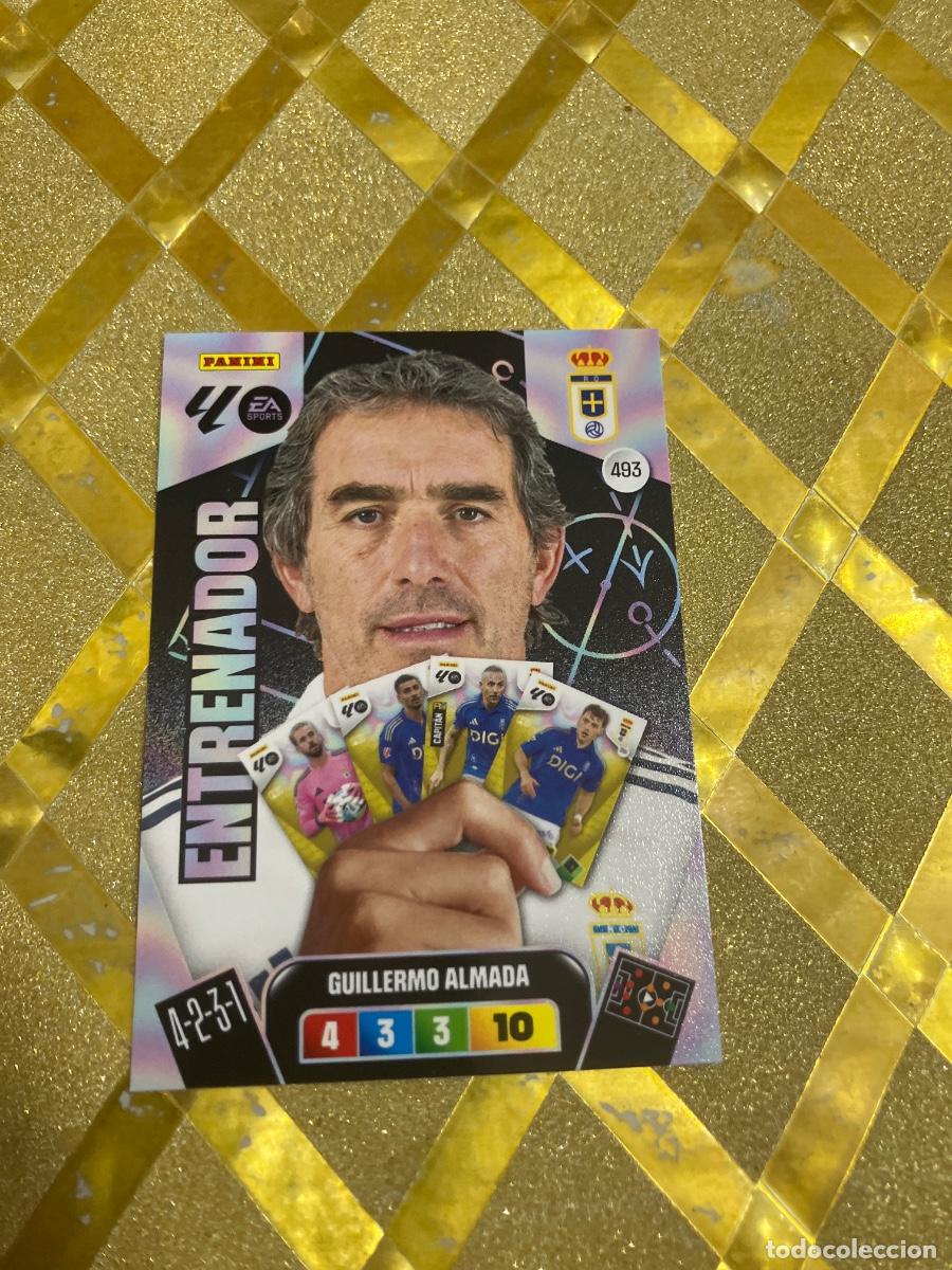 Cromos de F&uacute;tbol: CROMO DE FUTBOL NUMERO 493 ALMADA OVIEDO PLUS ENTRENADOR ADRENALYN XL 2025 2026 PANINI !