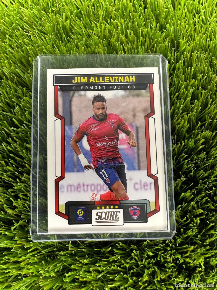 Cromos de F&uacute;tbol: N&ordm; 18 Jim Allevinah Clermont Foot Panini Score Ligue 1 23 24