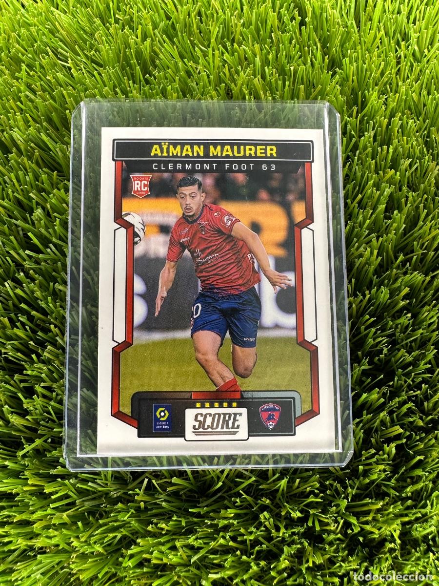Cromos de F&uacute;tbol: N&ordm; 20 A&iuml;man Maurer Clermont Foot Panini Score Ligue 1 23 24