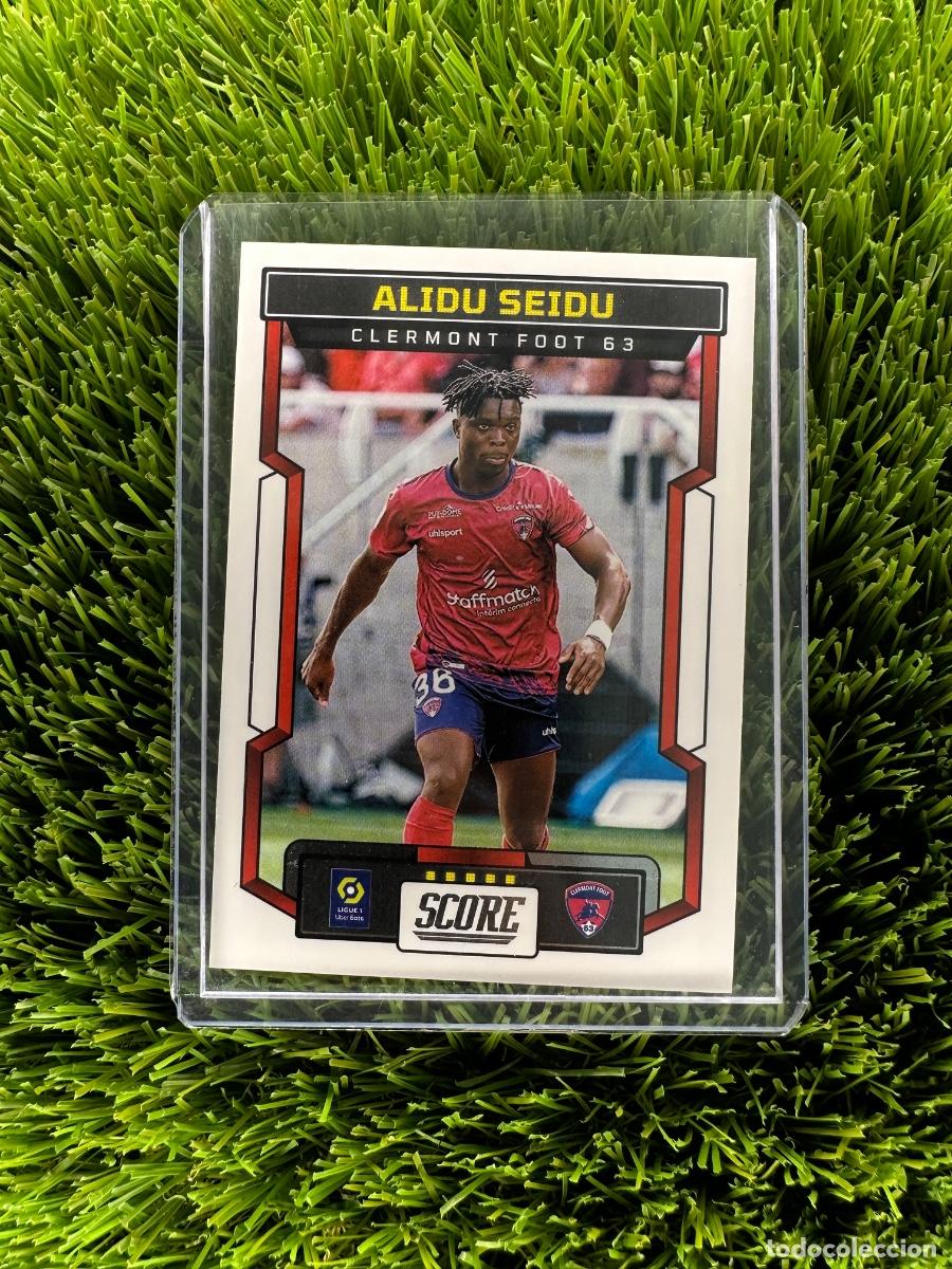 Cromos de F&uacute;tbol: N&ordm; 23 Alidu Seidu Clermont Foot Panini Score Ligue 1 23 24