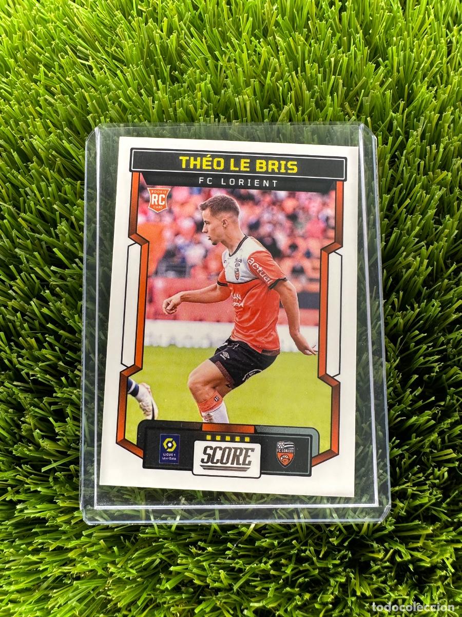 Cromos de F&uacute;tbol: N&ordm; 28 Th&eacute;o Le Bris FC Lorient Panini Score Ligue 1 23 24