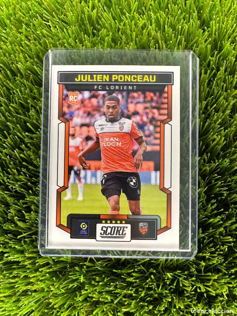 Cromos de F&uacute;tbol: N&ordm; 29 Julien Ponceau FC Lorient Panini Score Ligue 1 23 24