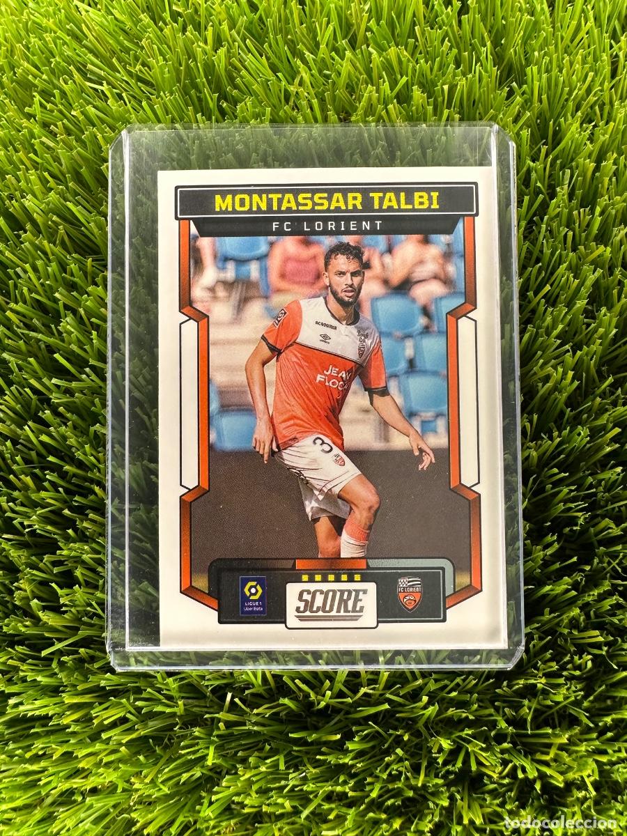 Cromos de F&uacute;tbol: N&ordm; 30 Montassar Talbi FC Lorient Panini Score Ligue 1 23 24