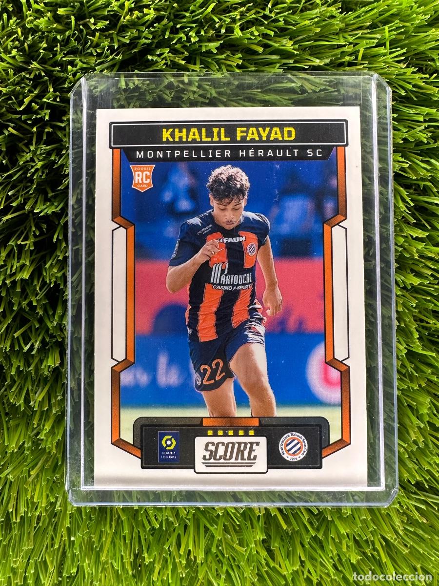 Cromos de F&uacute;tbol: N&ordm; 78 Khalil Fayad Montpellier SC Panini Score Ligue 1 23 24