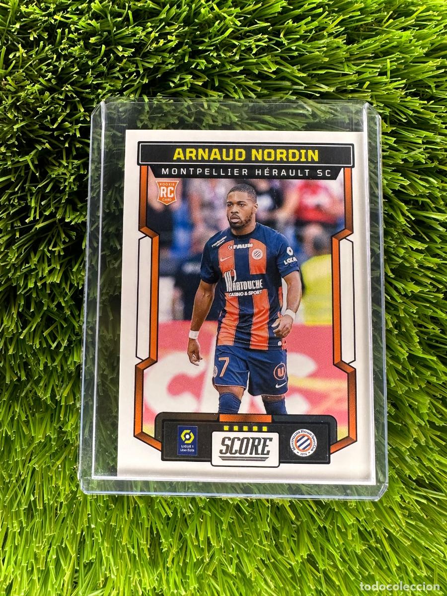 Cromos de F&uacute;tbol: N&ordm; 80 Arnaud Nordin Montpellier SC Panini Score Ligue 1 23 24
