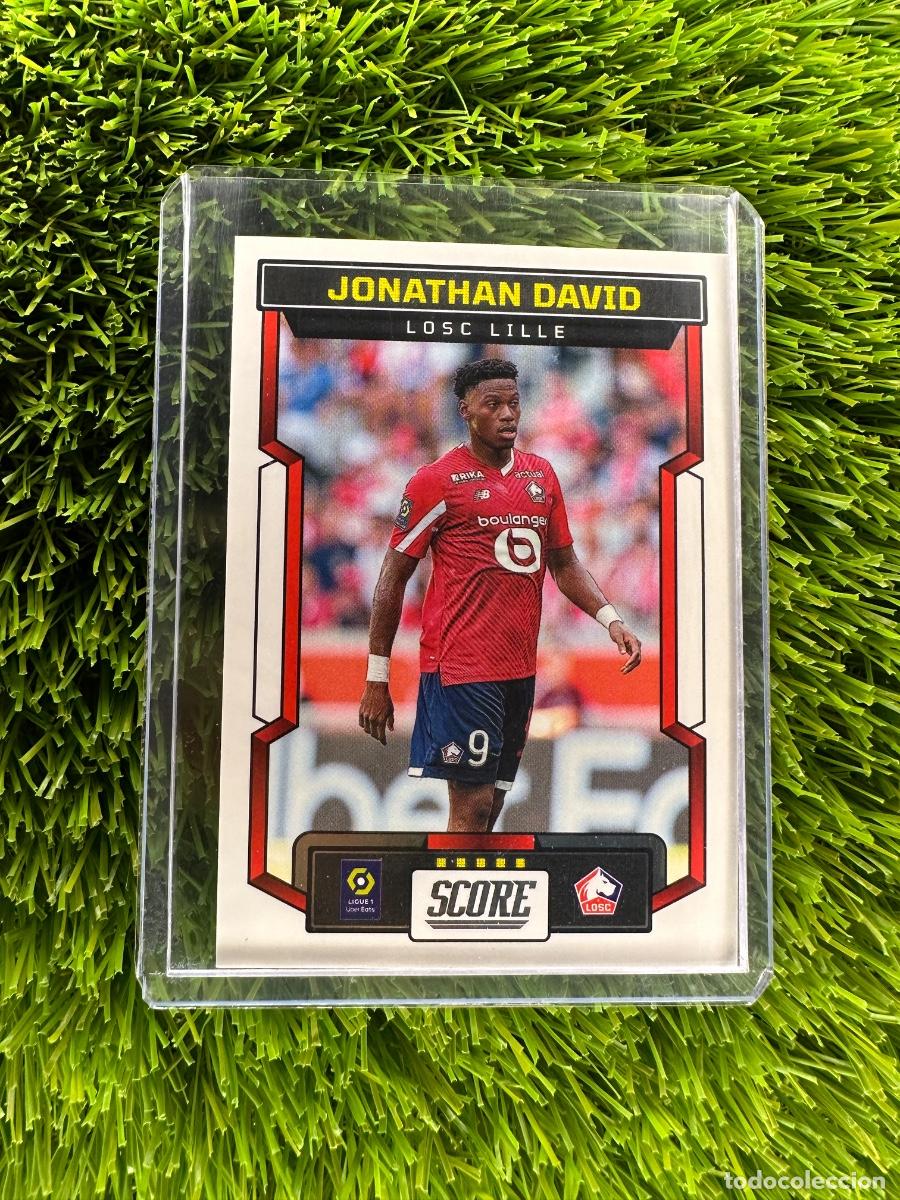 Cromos de F&uacute;tbol: N&ordm; 57 Jonathan David LOSC Lille Panini Score Ligue 1 23 24