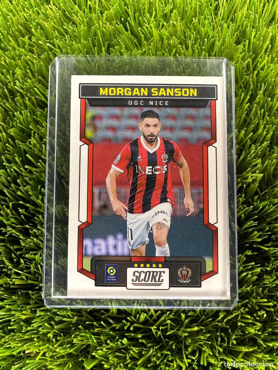 Cromos de F&uacute;tbol: N&ordm; 87 Morgan Sanson OGC Niza Panini Score Ligue 1 23 24
